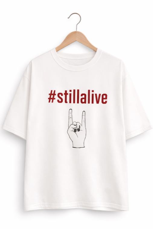 #StillAlive Oversized T-Shirt