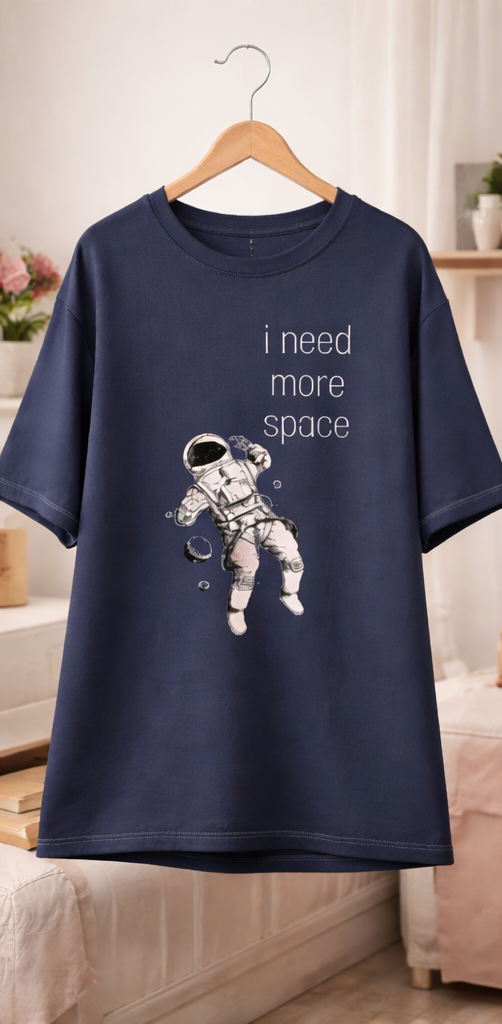 I Need More Space Oversized T-Shirt