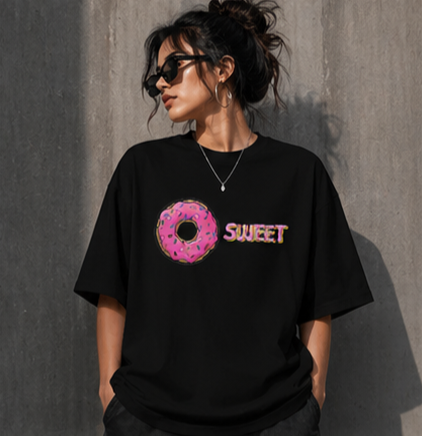 Sweet Donut Oversized T-Shirt
