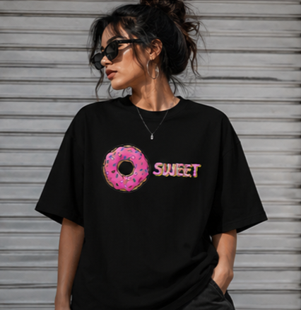 Sweet Donut Oversized T-Shirt