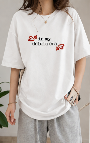 In My Delulu Era  Oversized T-Shirt