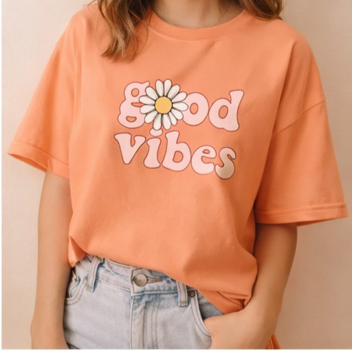Good Vibe Oversized T shirt