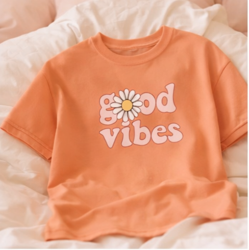 Good Vibe Oversized T shirt