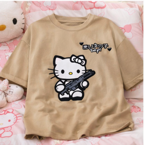 Bad Girl Oversized T-Shirt | Cute x Edgy Aesthetic Tee