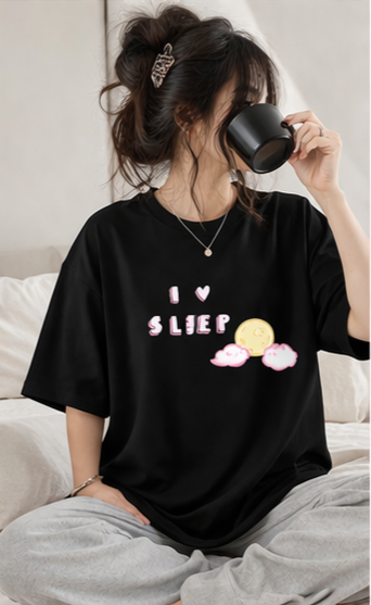 I Love Sleep  Oversized T-Shirt